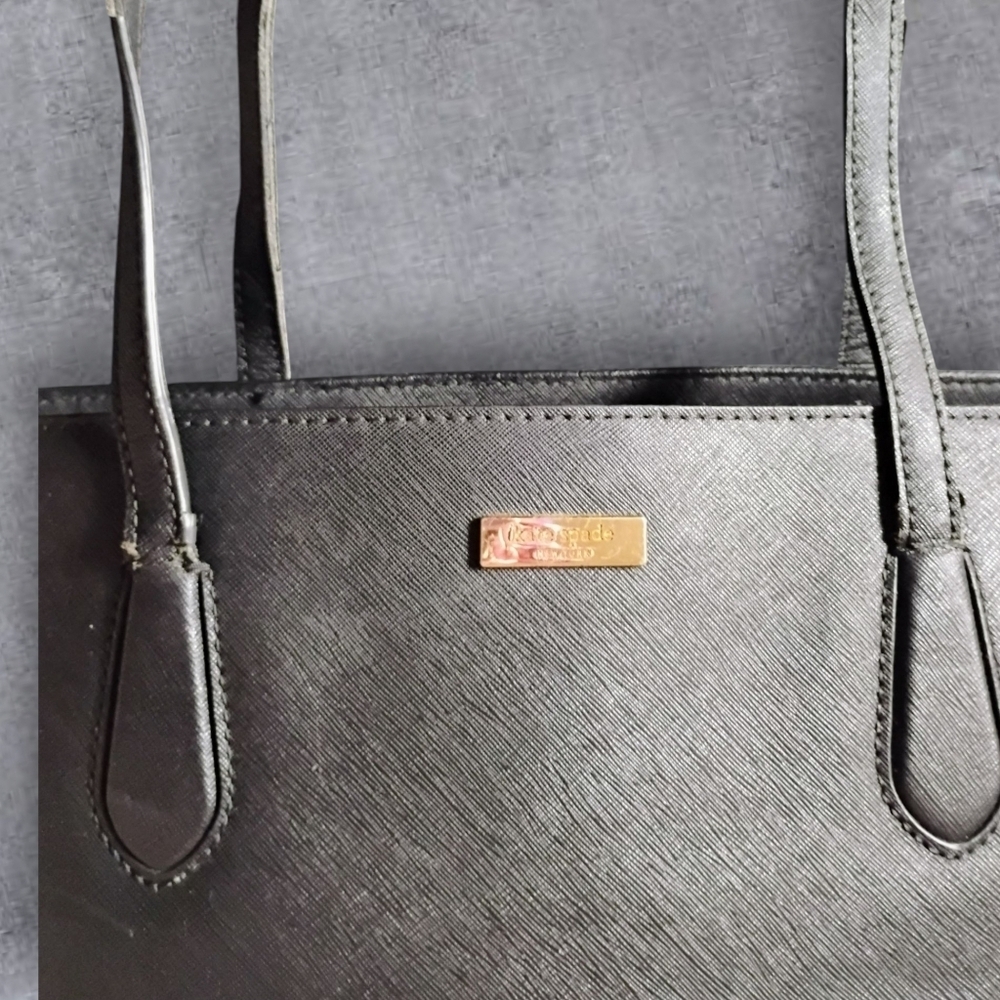 Kate Spade Laurel Way Dally Tote Black Saffiano Leather - Picture 11 of 17